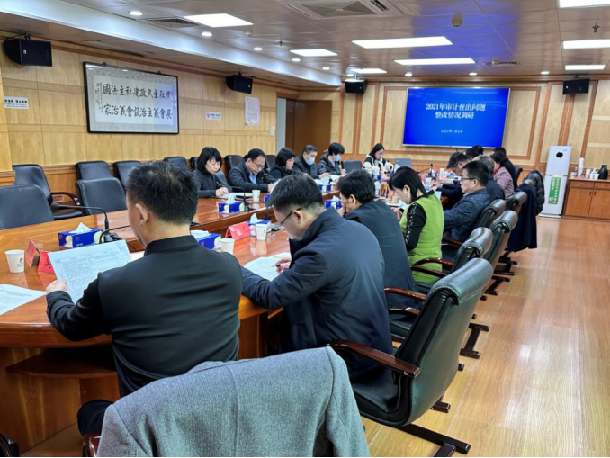 武昌区人大调研财政同级审整改工作